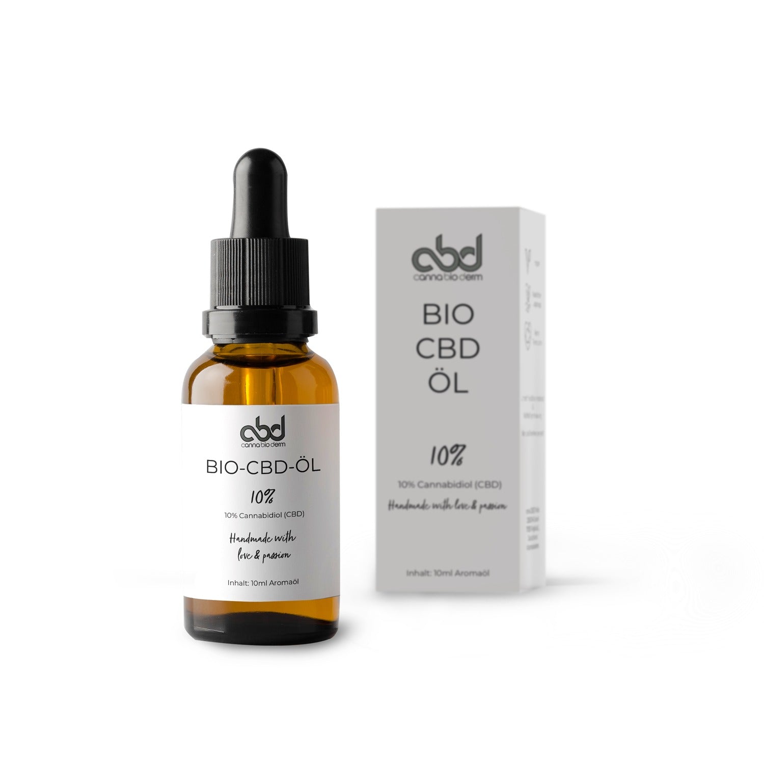 BIO-CBD-ÖL mit 5% oder 10% Cannabidiol Vollsektrum